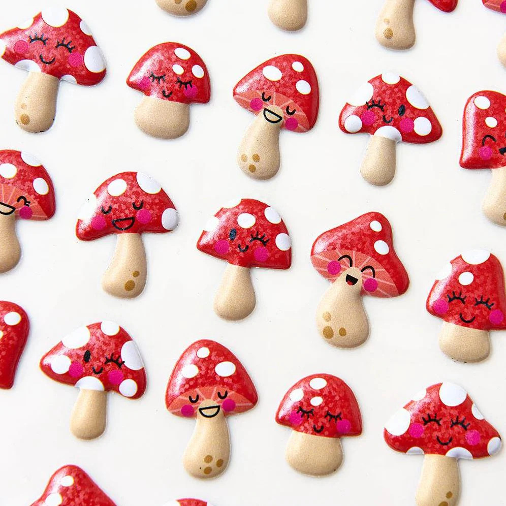 Mushroom Stickers | Paper Source