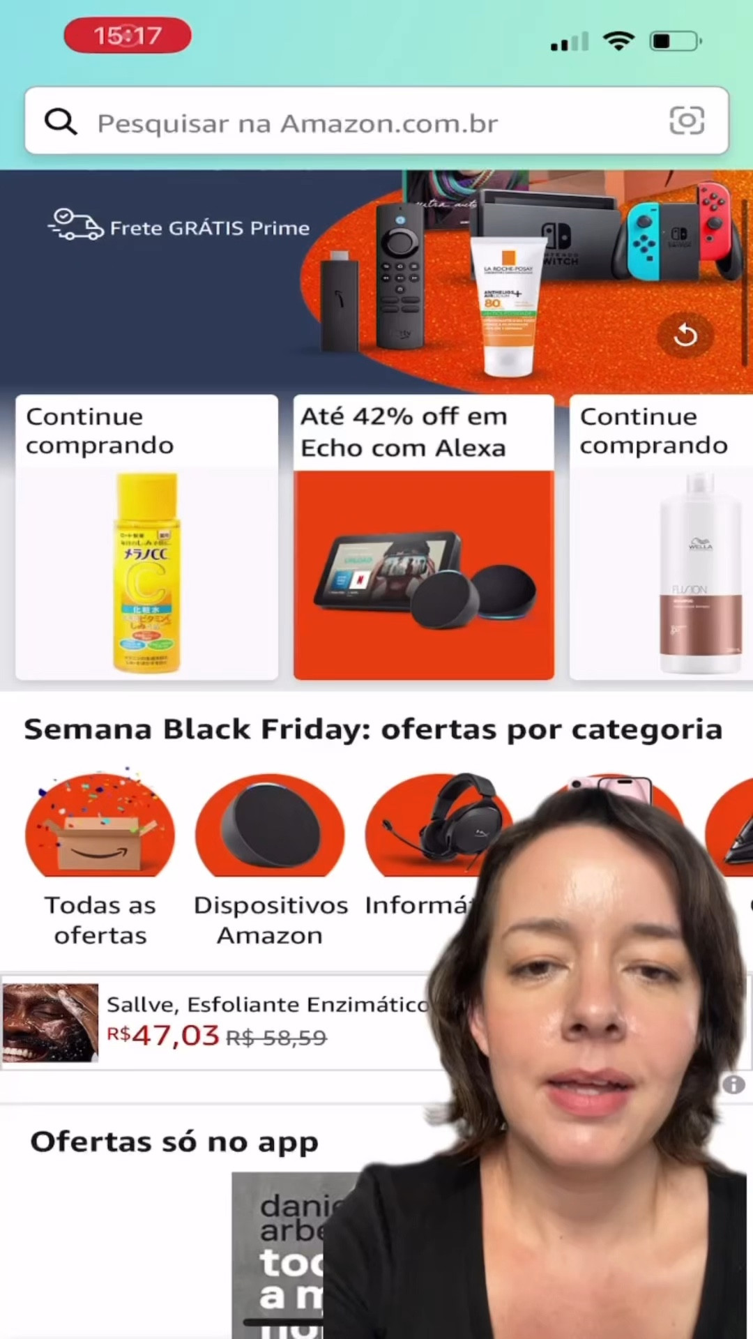 Semana black friday na Amazon!