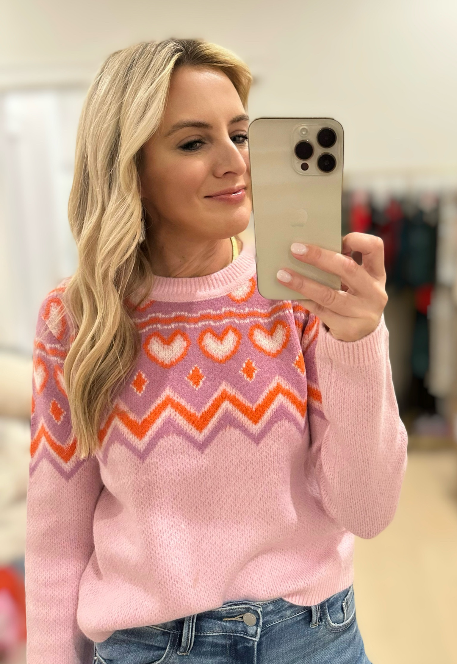 Cutest sweater - wearing XS. Code FANCY15 for 15% off 

#LTKSeasonal #LTKStyleTip #LTKFindsUnder100