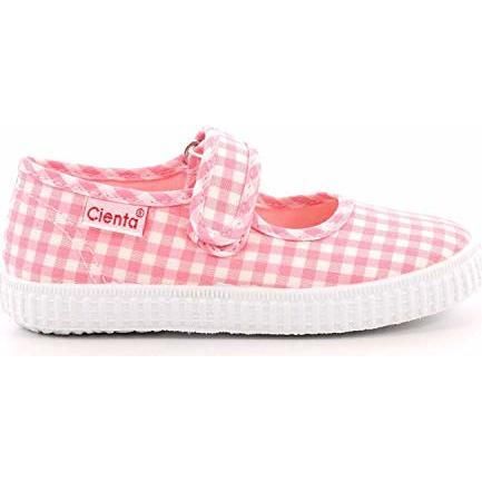 Canvas Mary Jane, Pink Gingham | Maisonette