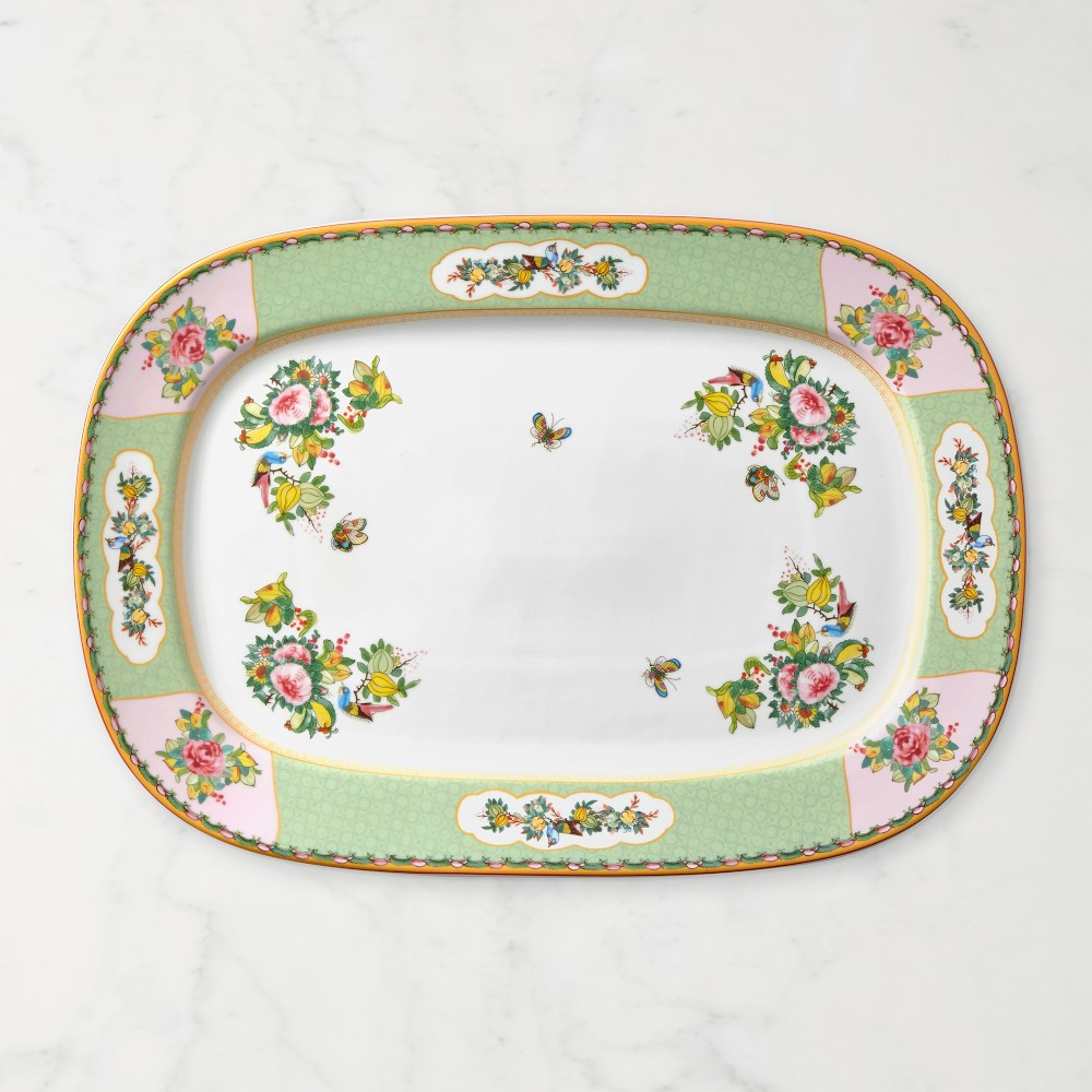Famille Rose Rectangular Platter | Williams-Sonoma