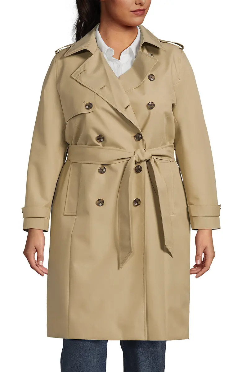 Plus Size Classic Trench Coat | Nordstrom