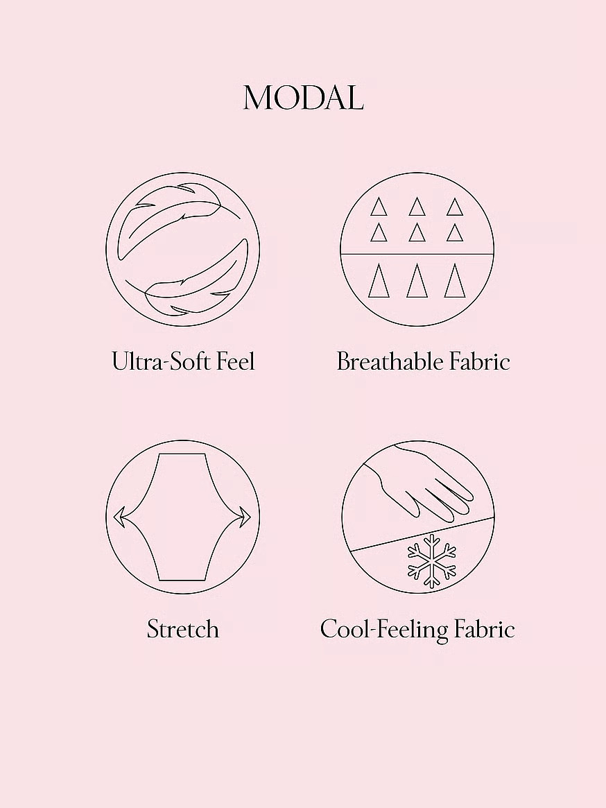 Buy Modal Soft Long Pajama Set, Print - Order Pajamas Sets online - Victoria's Secret US | Victoria's Secret (US / CA )