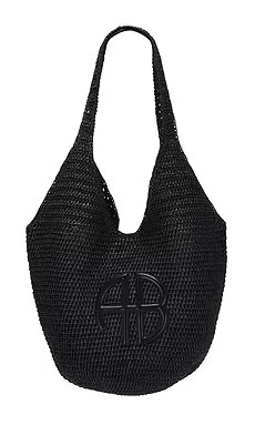 ANINE BING Large Leah Hobo in Balck from Revolve.com | Revolve Clothing (Global)