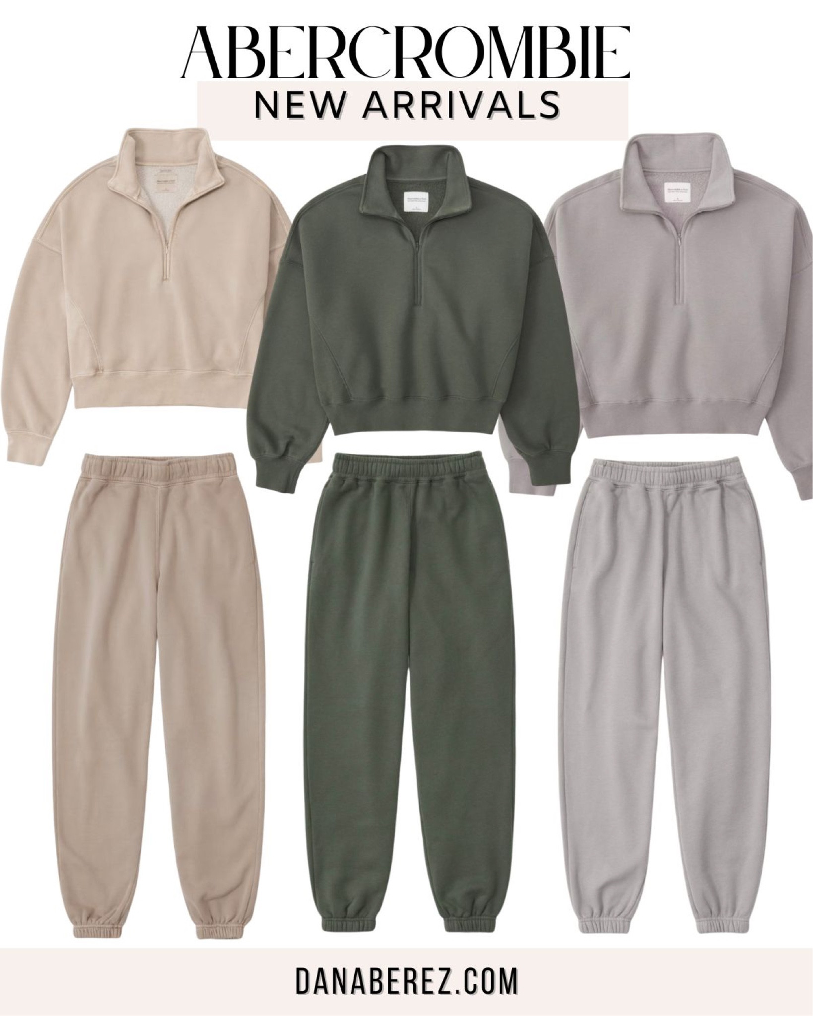 Abercrombie new arrivals all colors linked below  / sweater set | fall sets | half zip sets 



#LTKBacktoSchool #LTKSeasonal #LTKFind