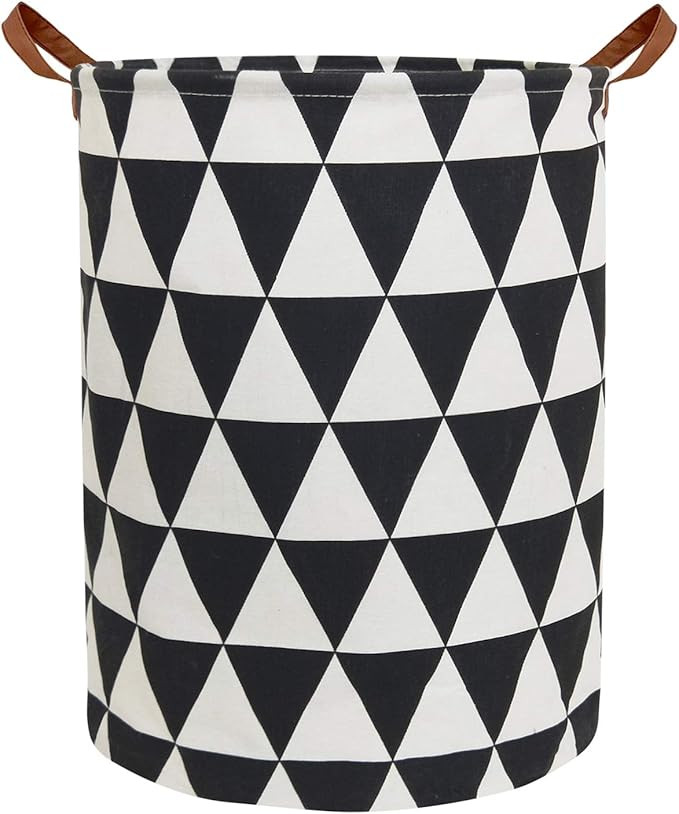 HIYAGON Large Sized Storage Baskets with Handle,Collapsible & Convenient Home Organizer Container... | Amazon (US)