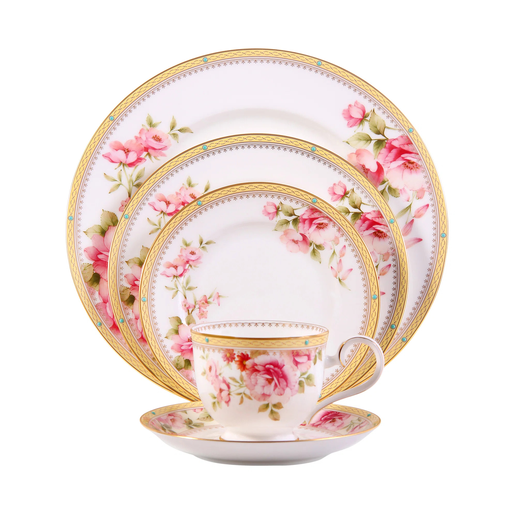 Noritake Hertford 5-Piece Place Setting, Service for 1 | Wayfair North America
