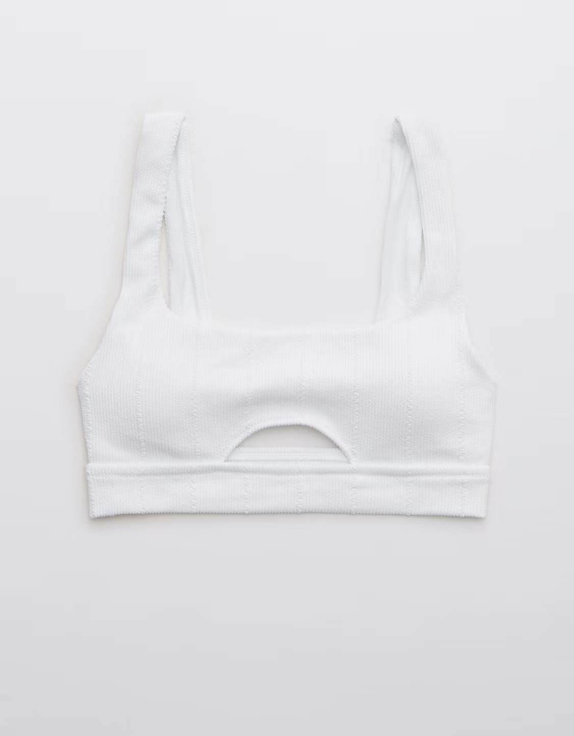 Aerie Crinkle Cut Out Scoop Bikini Top | American Eagle Outfitters (US & CA)