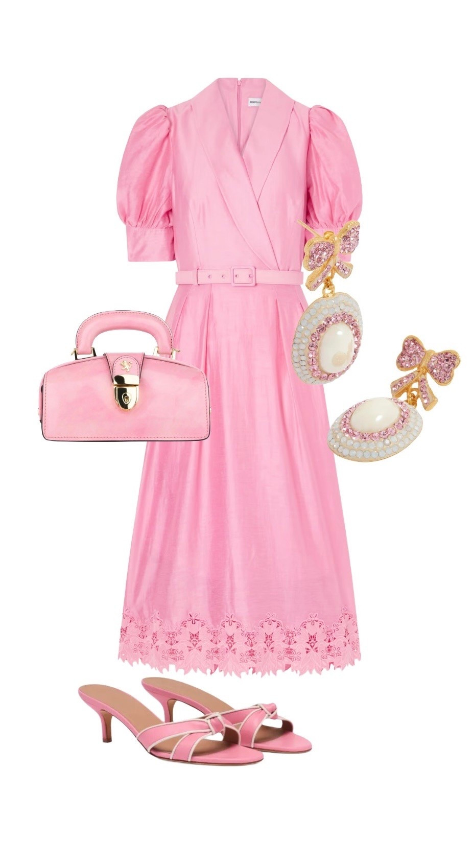 This dress is love 🌸🌸🌸

Pink Dress - Rebecca Vallance NEW at Net a Porter

Pink Top Handle Bag - on sale at Embassy London

Bow Drop Earrings in Pink - Soru Jewellery - shop to get 20% off now!

Raquel Pink Knot Mules  - Malone Souliers 30% off at Farfetch

#LTKsale

#LTKeurope #LTKuk #LTKwedding #LTKbag #LTKshoes #LTKluxury #LTKdresses #LTKsummer