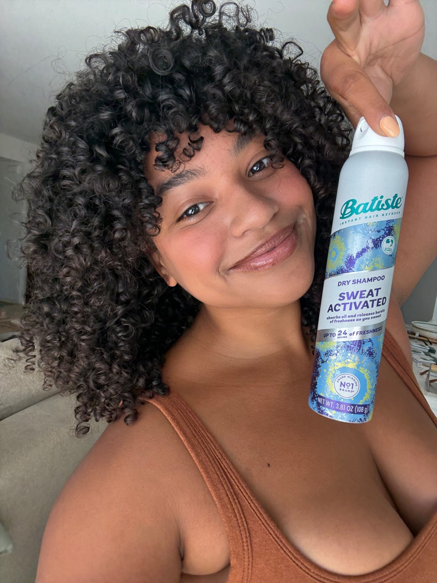 sweat activated dry shampoo!!