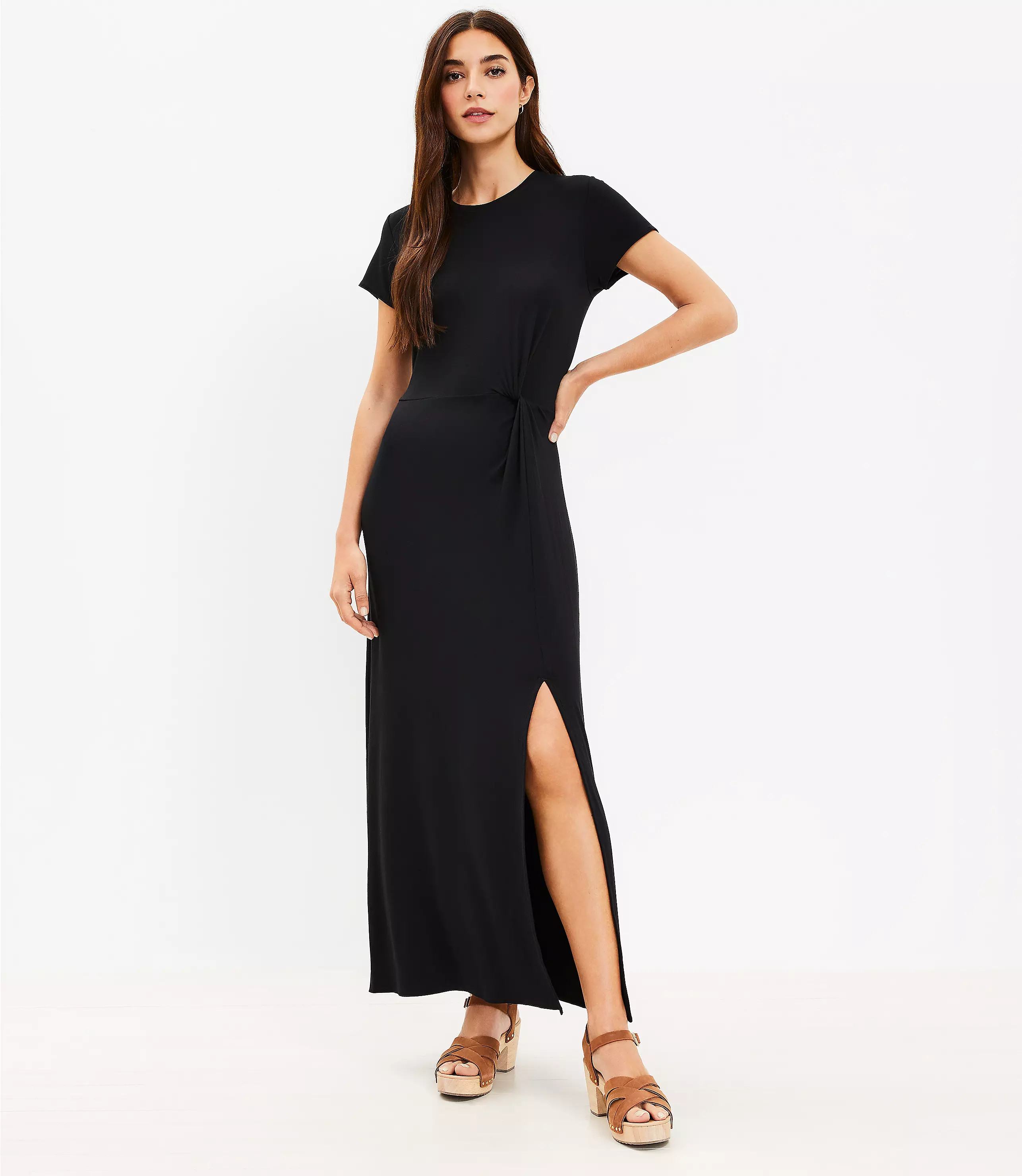 Twist Maxi Dress | LOFT