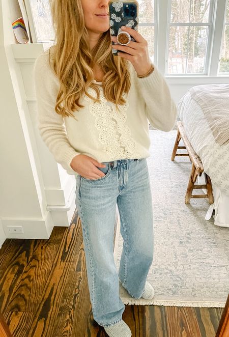 Same jeans, favorite jeans with a cozy sweater. 

#LTKGiftGuide #LTKSeasonal #LTKMostLoved