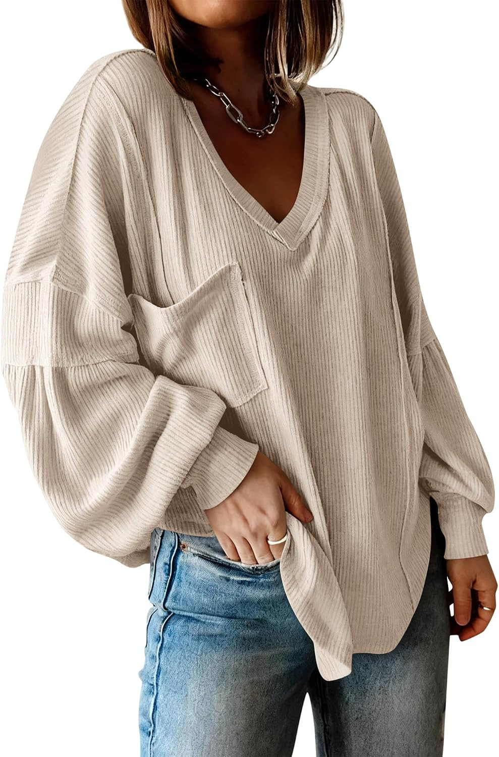 BTFBM Long Sleeve Shirts for Women 2026 Fall Tops | Amazon (US)