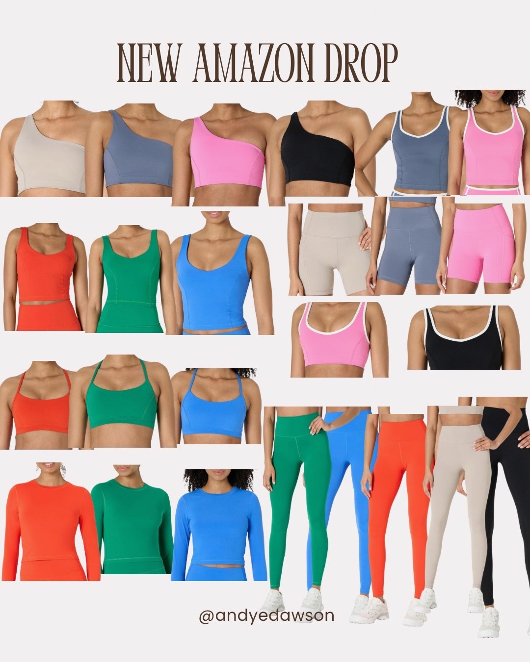 New Amazon Essentials drop! buttery soft material & these colors are so pretty! 😍 

#LTKFindsUnder50 #LTKActive #LTKFindsUnder100
