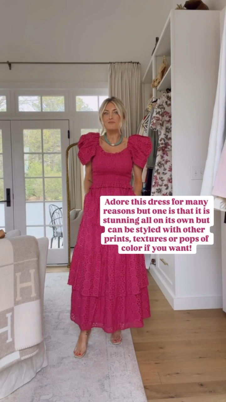 So many pops of color you can add to this dress! 💕 wearing XS.

Loverly Grey, Cleobella, pink maxi dress, spring dress, spring fashion, spring outfit ideas 

#LTKootd #LTKSeasonal