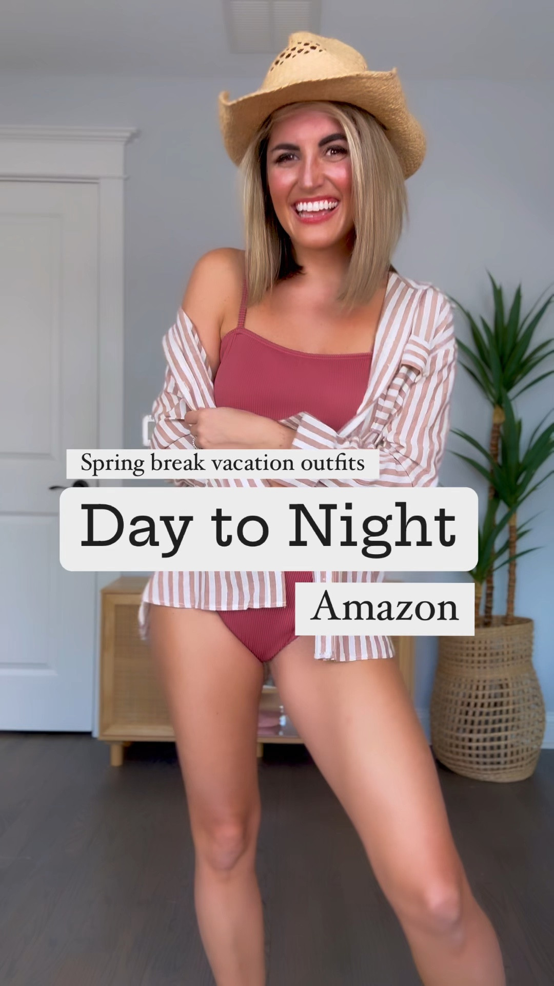 VACATION OUTFITS🌴💃🖤Amazon affordable spring break outfits under $40

Swim, one piece, bikini, travel outfit, vacation, spring break outfit, Amazon swimsuit, Amazon swimwear, Amazon coverup, beach cover, beach hat, resortwear, travel outfit 

#LTKtravel #LTKVideo #LTKfindsunder50