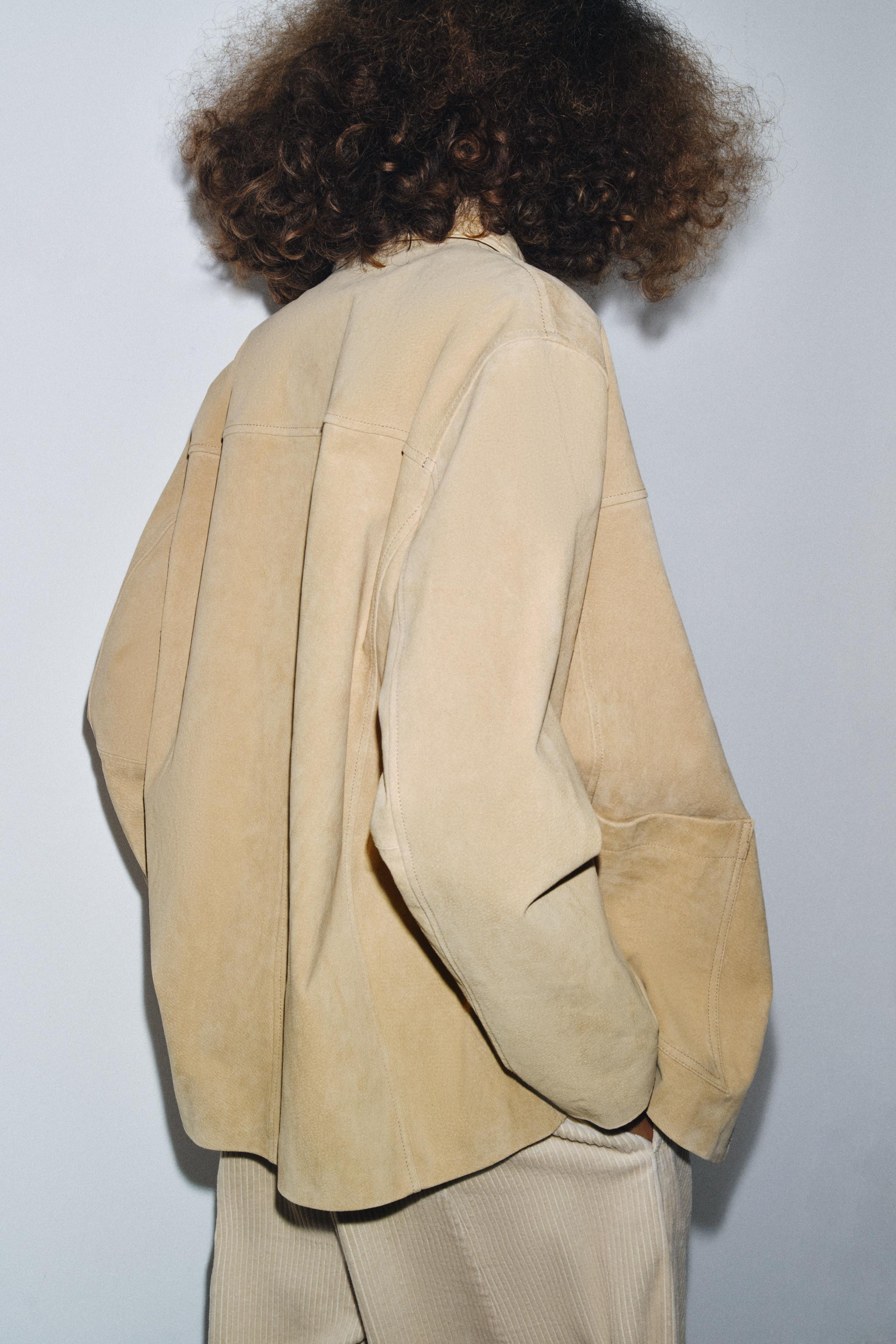 SUEDE LEATHER JACKET ZW COLLECTION LIMITED EDITION | Zara US
