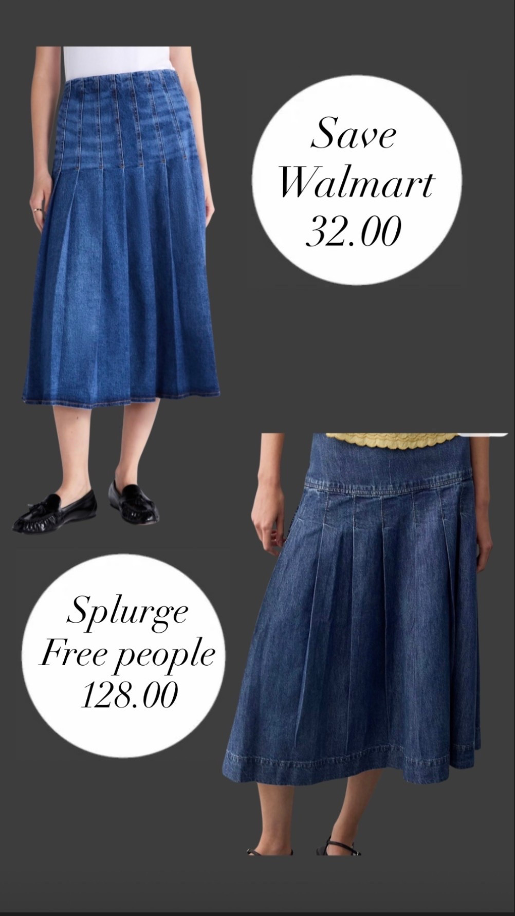 Save vs splurge