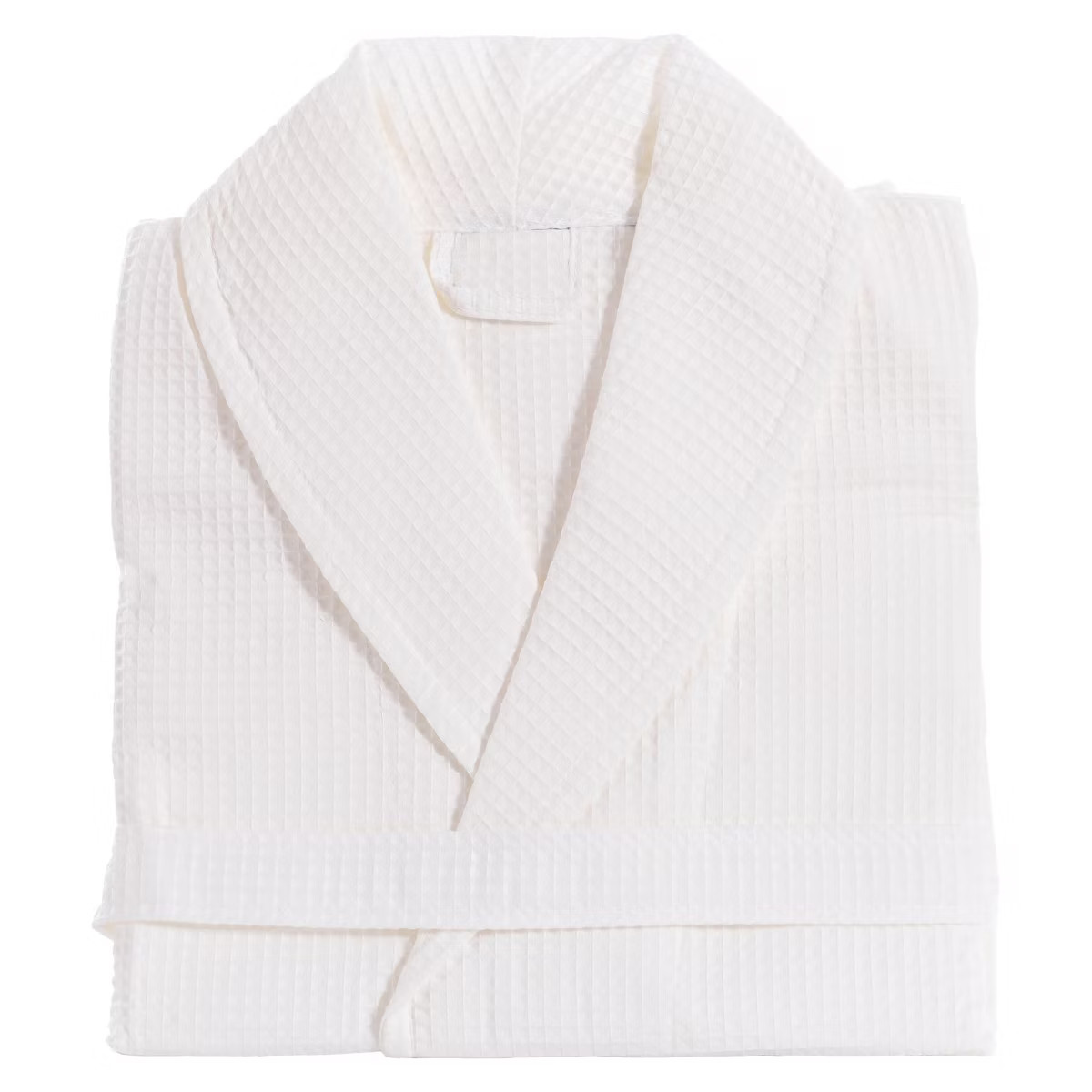 L/XL Waffle Weave Unisex Bathrobe White - Linum Home Textiles | Target