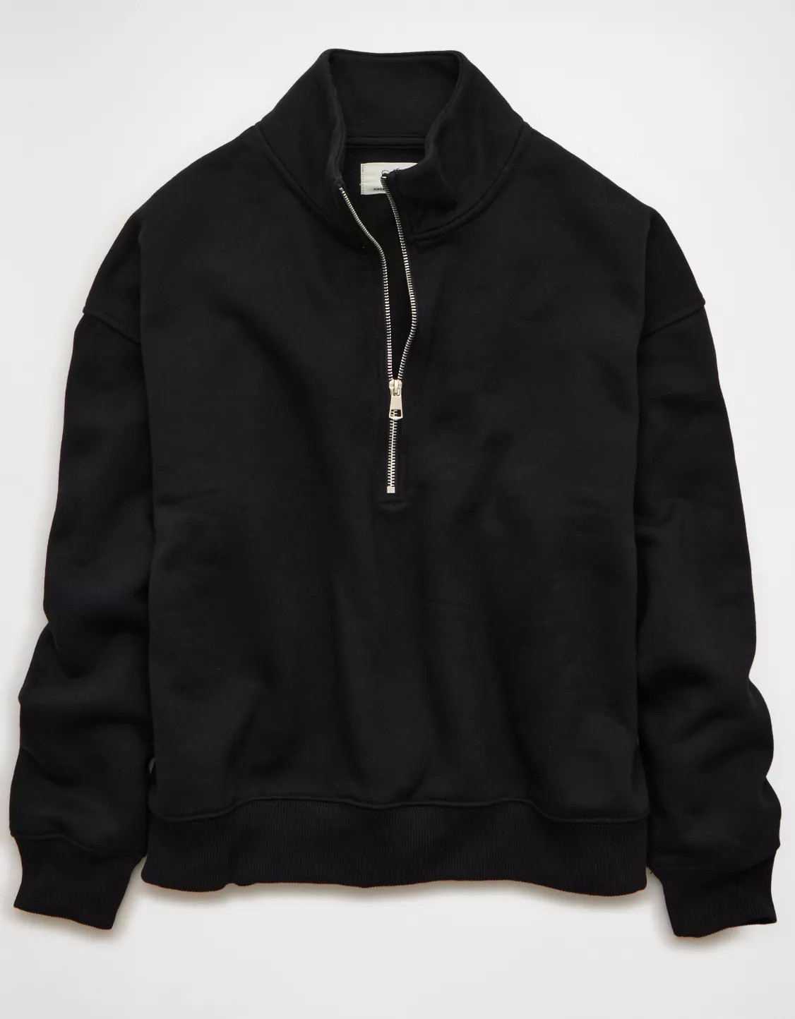 AE Everyday Luxe Quarter Zip Sweatshirt | American Eagle Outfitters (US & CA)