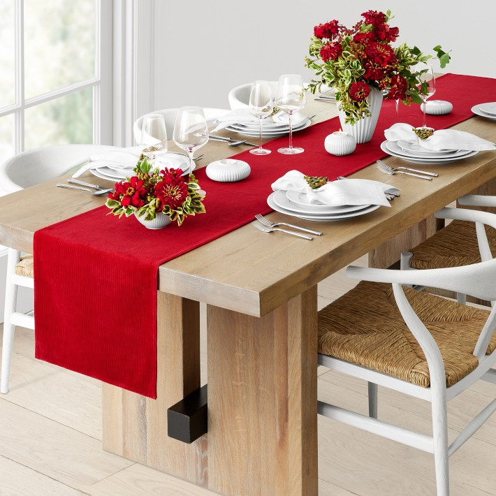 Corduroy Table Runner | Williams-Sonoma