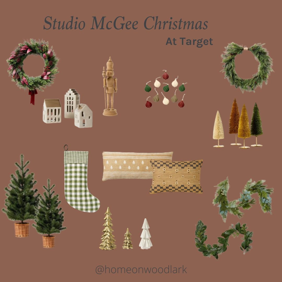 Studio McGee with Threshold  holiday collection at Target has so many beautiful and affordable items for Christmas decorating!  

Stockings.  Christmas trees.  Christmas decor.  Garland.  Wreath.  Bottle brush trees.  Christmas throw pillows.  Ornaments.  Wooden nutcracker.  Mini houses.  

#LTKHome #LTKHoliday #LTKSeasonal