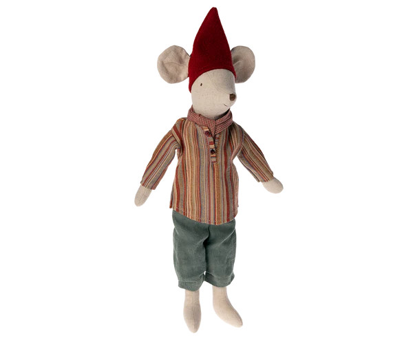 Medium Christmas Mouse, Boy - Scarf | MailegUSA