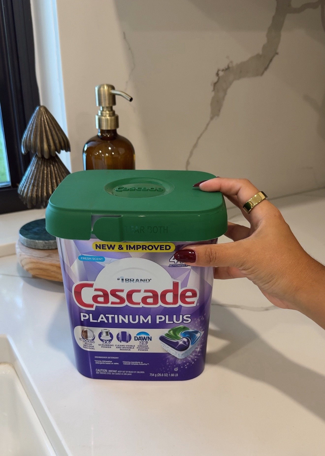 #AD @mycascade Platinum Plus makes cleanup  effortless if you’re hosting this holiday season ✨ Just scrape, load and you're done with the work!! I get mine @Target (where I get all of my hosting must-haves!) 

#TargetPartner #TargetFinds  #TargetStyle  #CascadePartner #TargetHome #HolidayHosting #ltkhome #liketkit @shop.ltk

#LTKHome #LTKdayinmylife