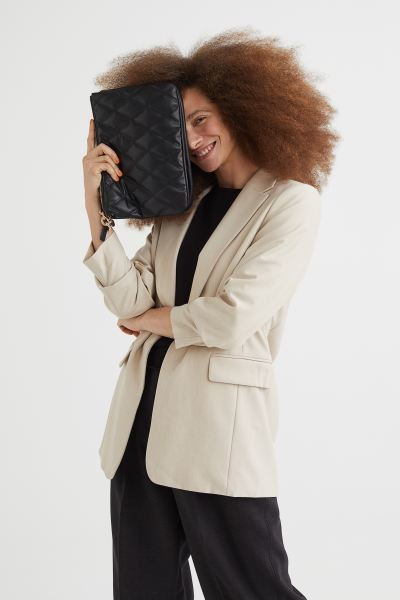 Gathered-sleeve Jacket | H&M (US + CA)