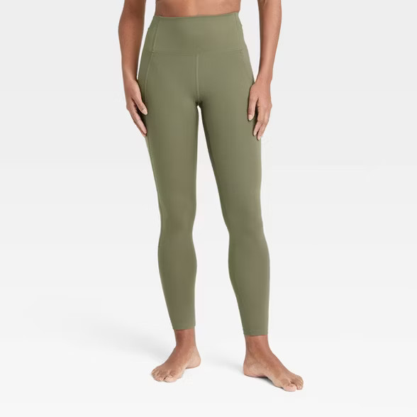 Women's Brushed Sculpt High-Rise Leggings - All in Motion™ | Target