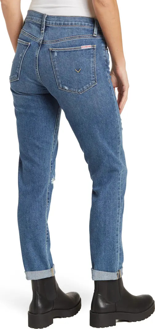 HUDSON Natalie Mid Rise Slim Boyfriend Jeans | Nordstrom Rack