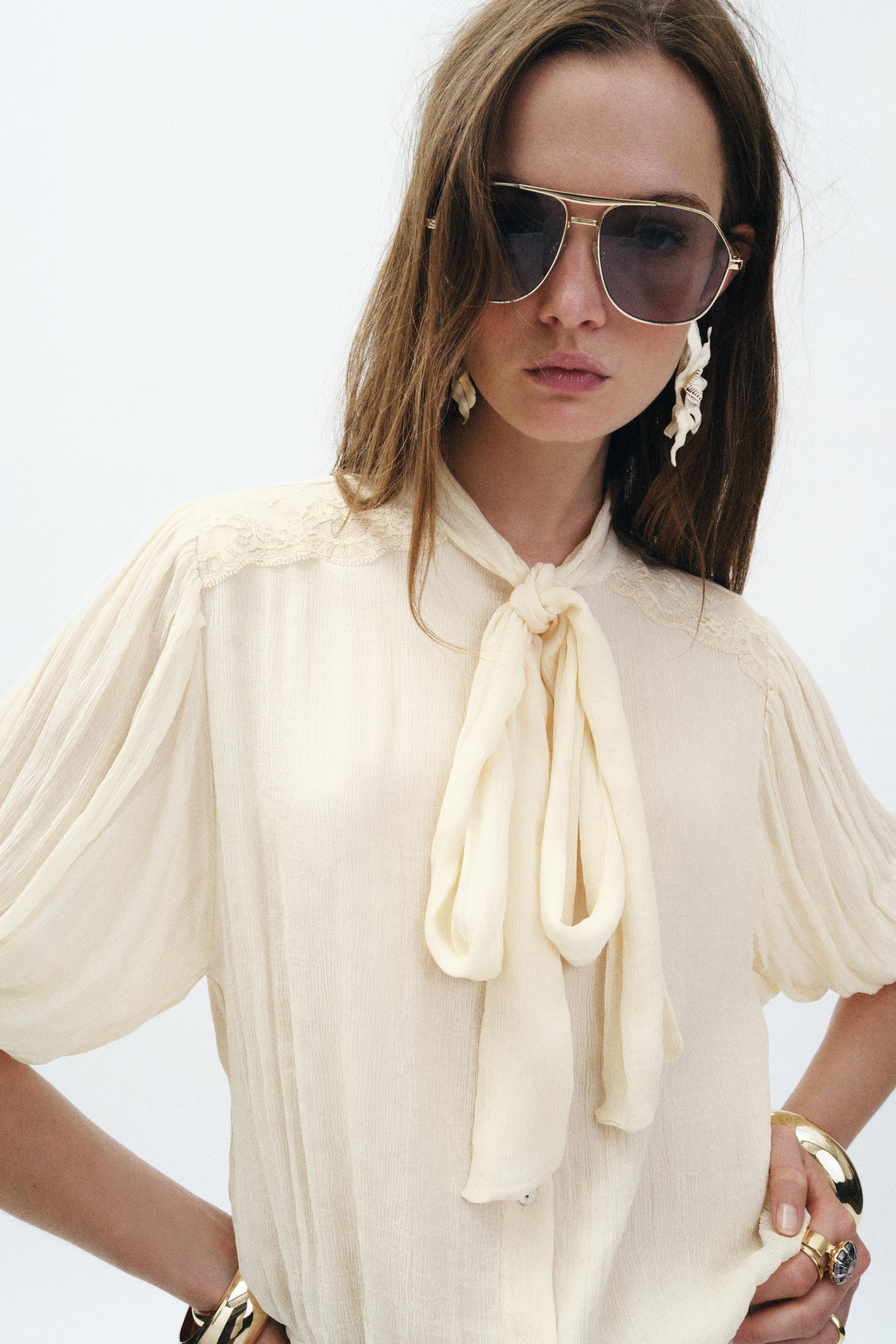 ZW COLLECTION LACE SHORT JUMPSUIT | Zara US