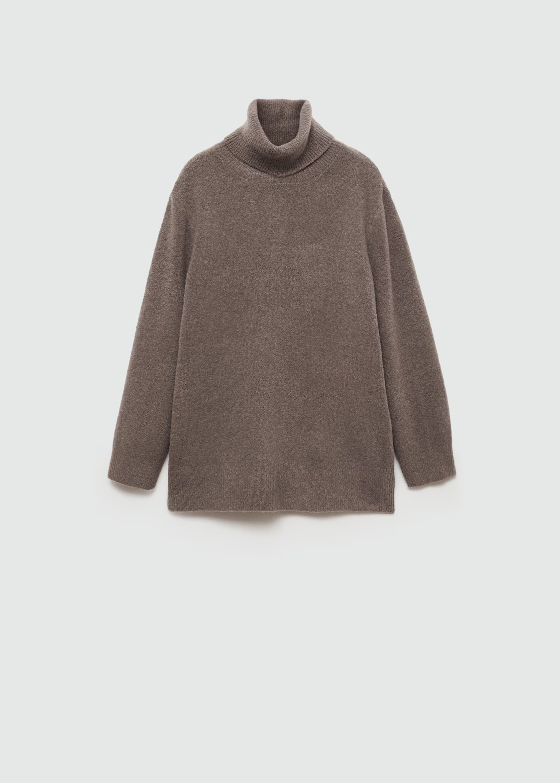 Turtleneck knit sweater | MANGO (UK)