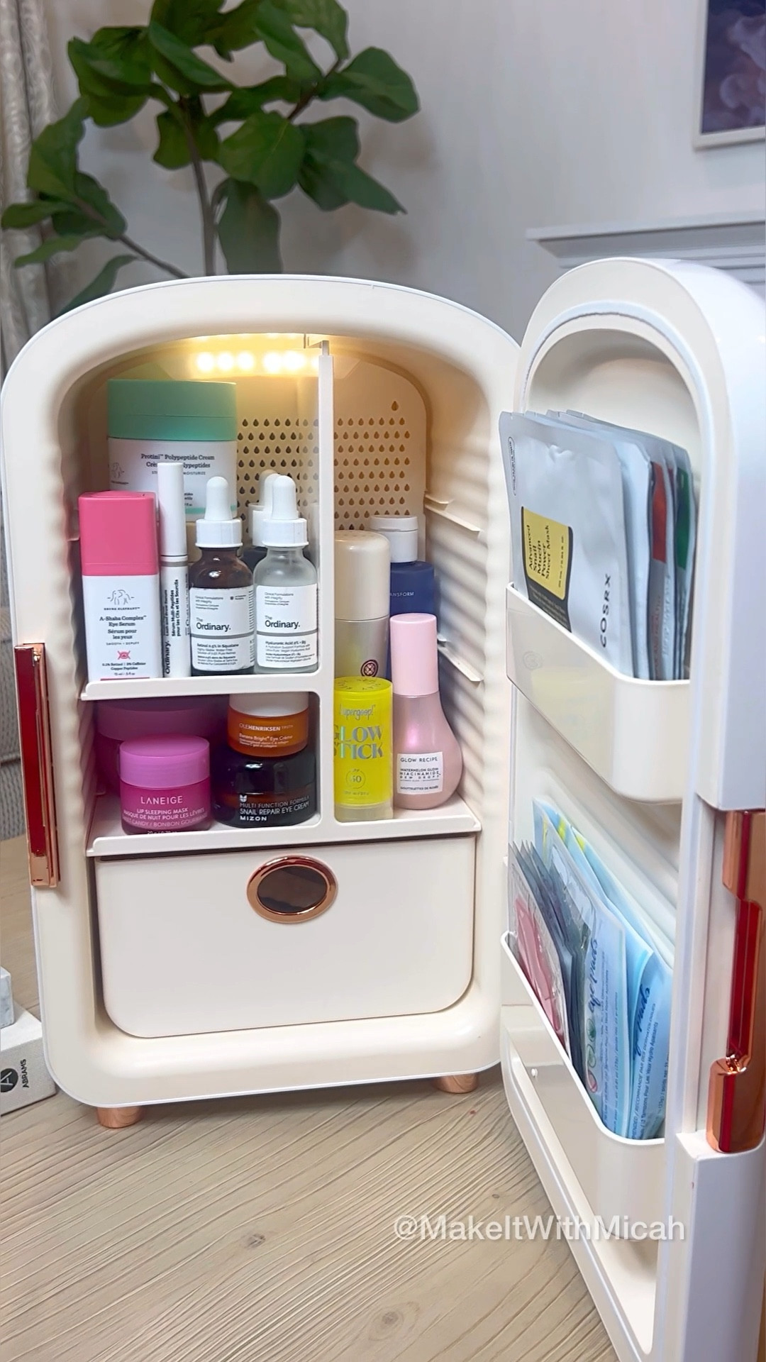 The perfect skincare fridge! 😍 Shop the post below and follow Make It With Micah for more 💗

Skincare fridge. Beauty. Amazon finds. Sephora. 

#LTKbeauty #LTKhome #LTKFind
