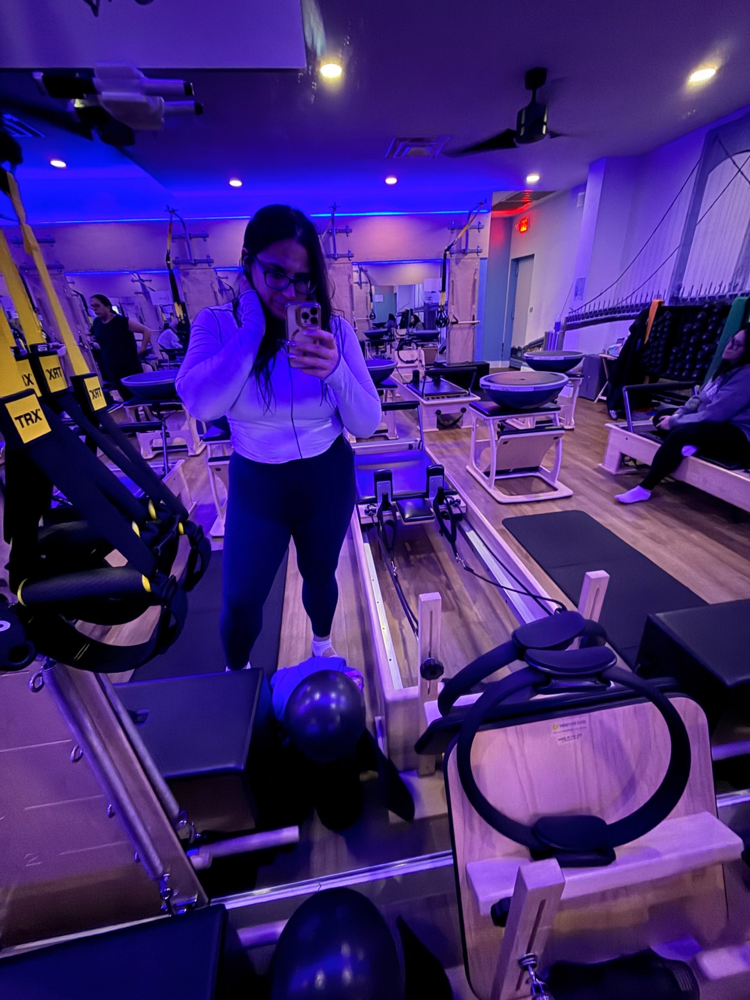 Looking cute, lifting heavy 🔥 Pilates outfit 💙

#LTKselfcare #LTKActive #LTKfitnessgoals
