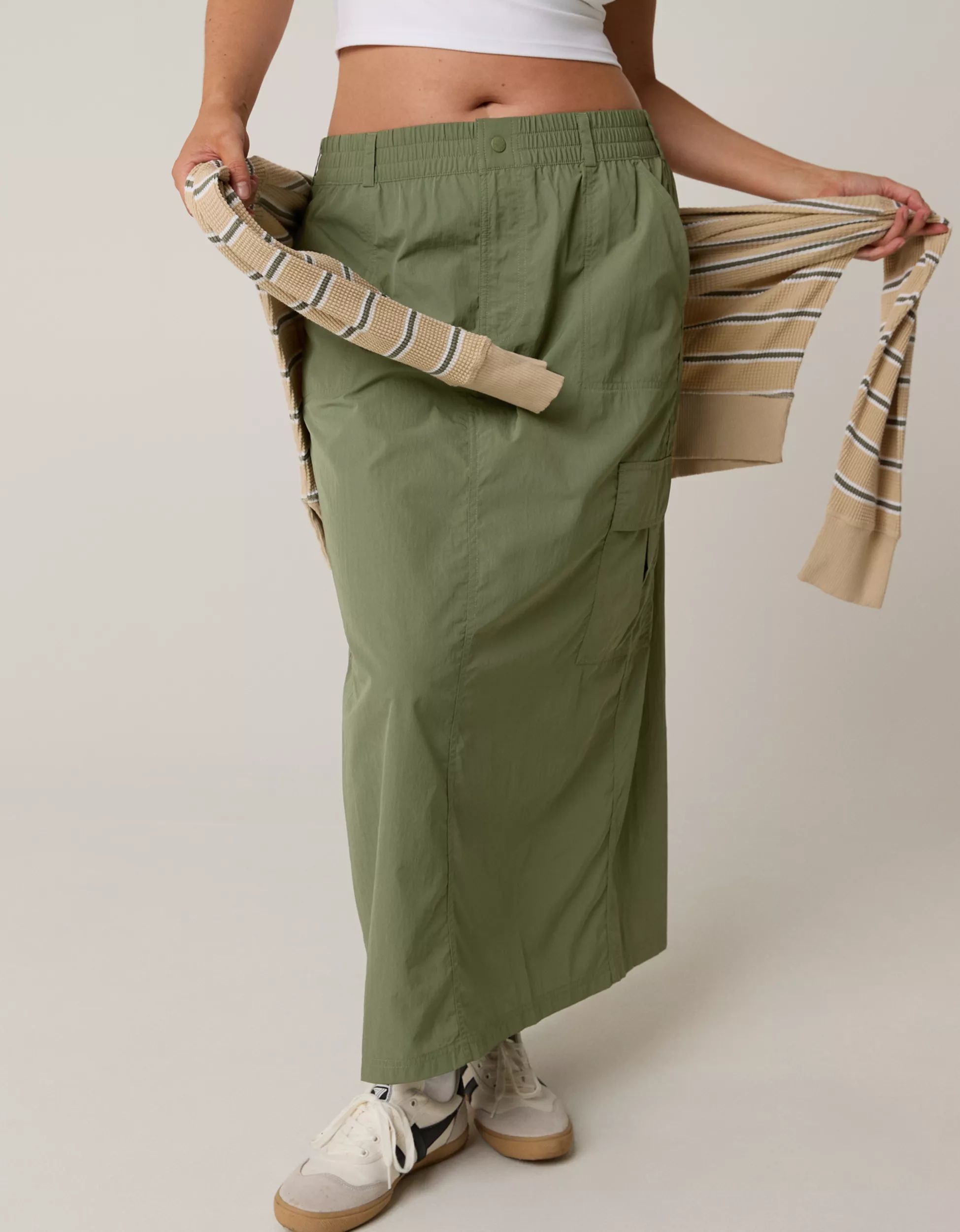 OFFLINE By Aerie On-The-Move Maxi Skirt | Aerie