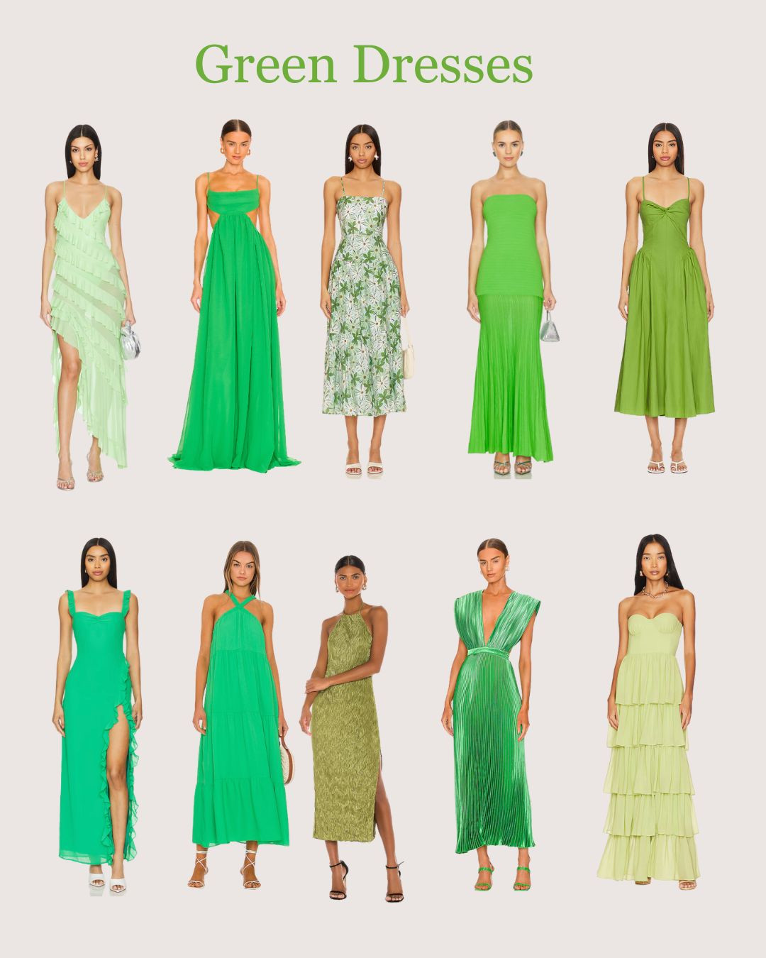 Looking for the perfect green dress? From deep emerald to soft sage, these chic and trendy styles are perfect for any occasion! Whether you’re dressing up for a wedding, a night out, or just love a bold pop of color, these green dresses will have you turning heads in style. 

#GreenDresses #FashionTrends #ChicStyle #WardrobeGoals 

 #LTKFashionMonth #LTKcanada #LTKspring