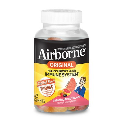 Airborne Original Immune Support Gummies - Assorted Fruit Flavors - 42ct | Target