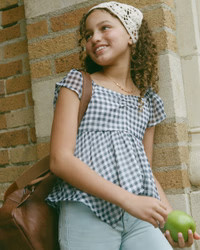 chiffon babydoll top | Abercrombie & Fitch (US)