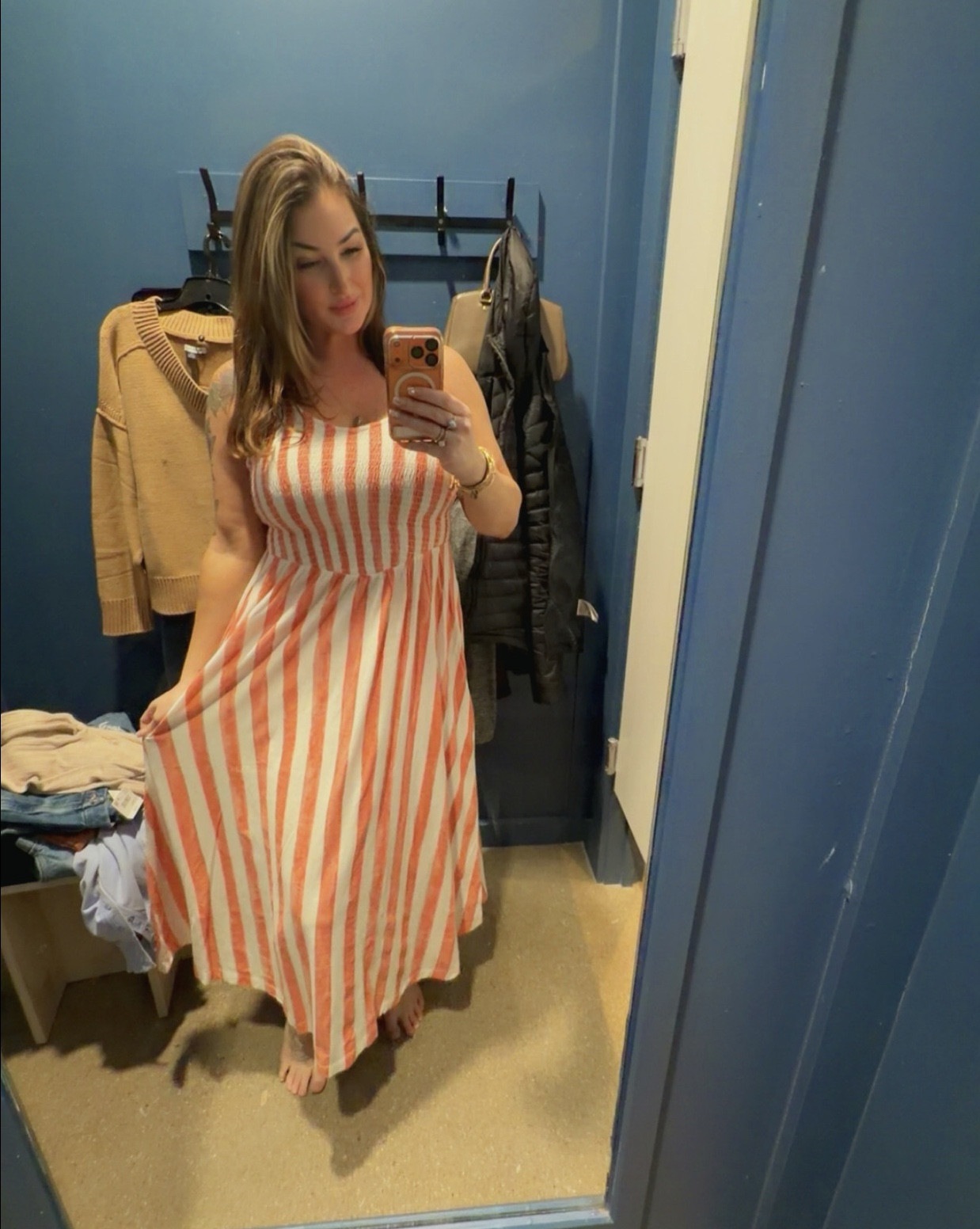The color on this one sold me immediately. Super flattering and an easy everyday dress you can just throw on and go. 
Lg or xl 
#ltkstyle #ltkfinds 

#LTKootd #LTKSeasonal #LTKTall