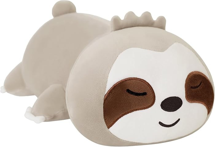 SQEQE Weighted Sloth Plush, Weighted Sloth Stuffed Animal, Cute Sloth Plushies Sloth Pillow Toy G... | Amazon (US)