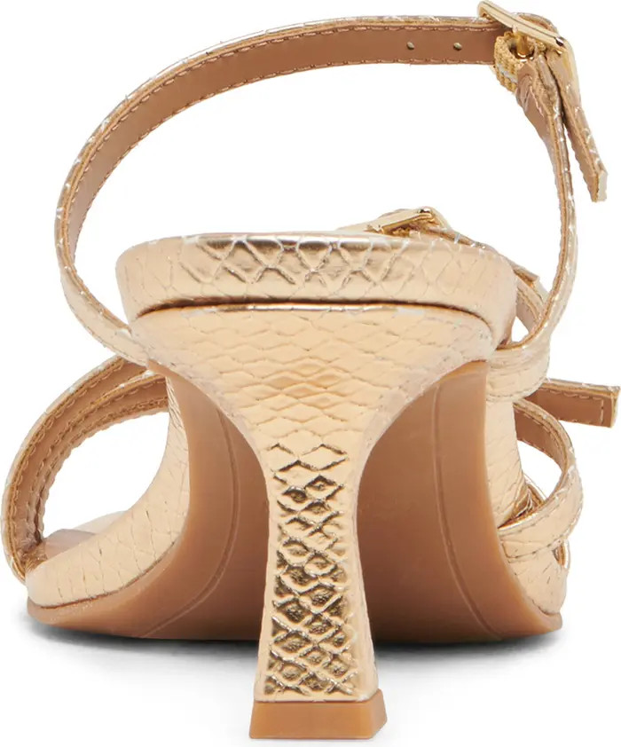 Tahira Snakeskin Embossed Slide Sandal (Women) | Nordstrom Rack