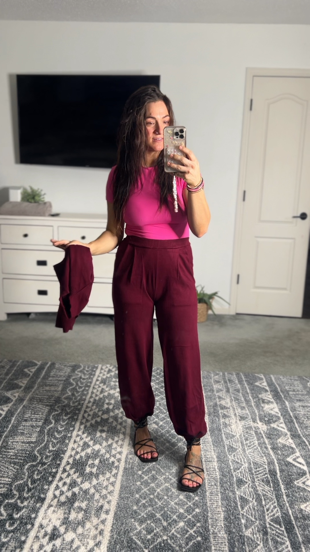 Amazon ootd and it’s all on sale for the spring sale!! TTS and comes in other colors! I ended up throwing an oversized black denim jacket on and it was a cute look! 

#LTKStyleTip #LTKSaleAlert #LTKWatchNow