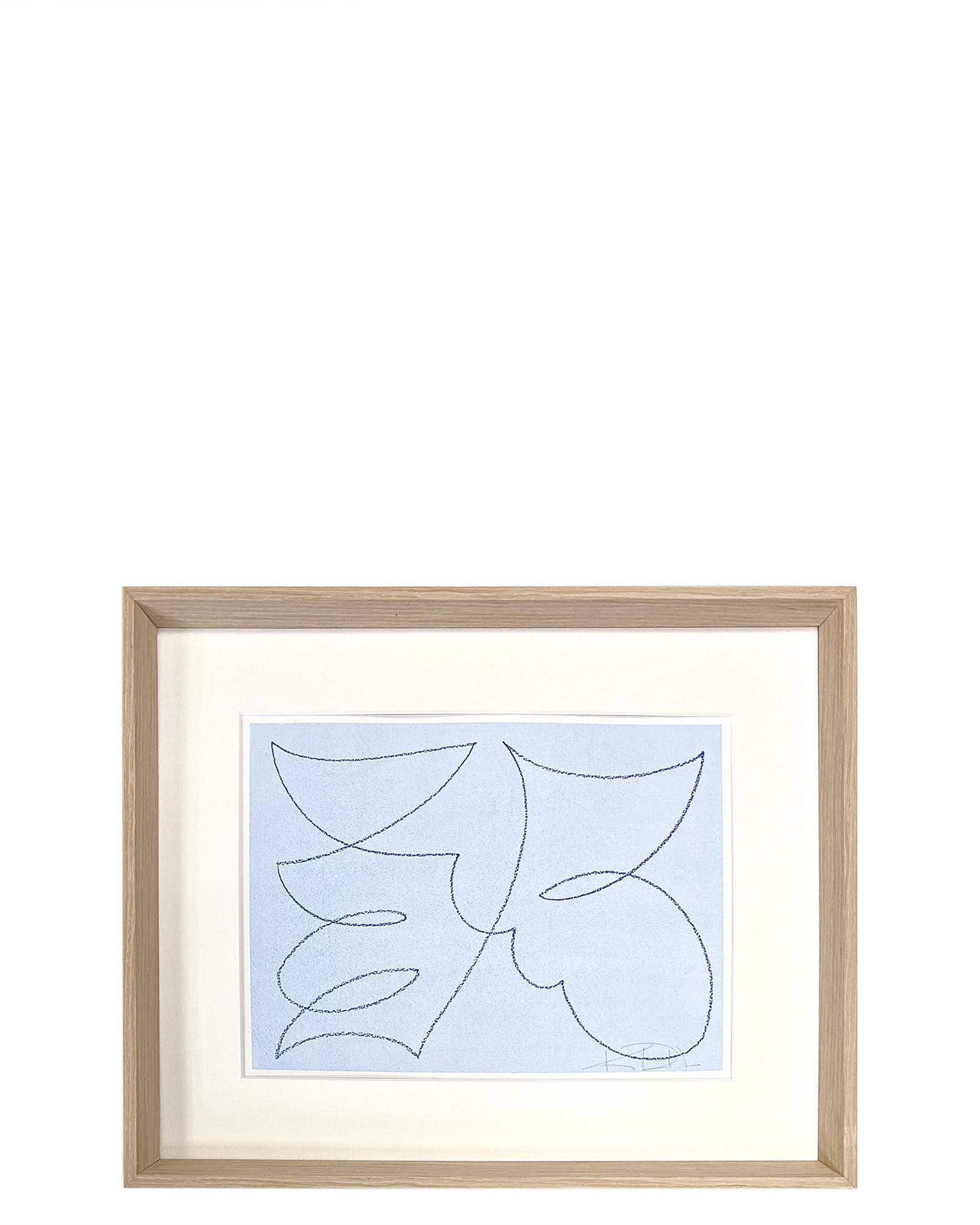 "Map in Blue" by Kayce Hughes | Serena and Lily