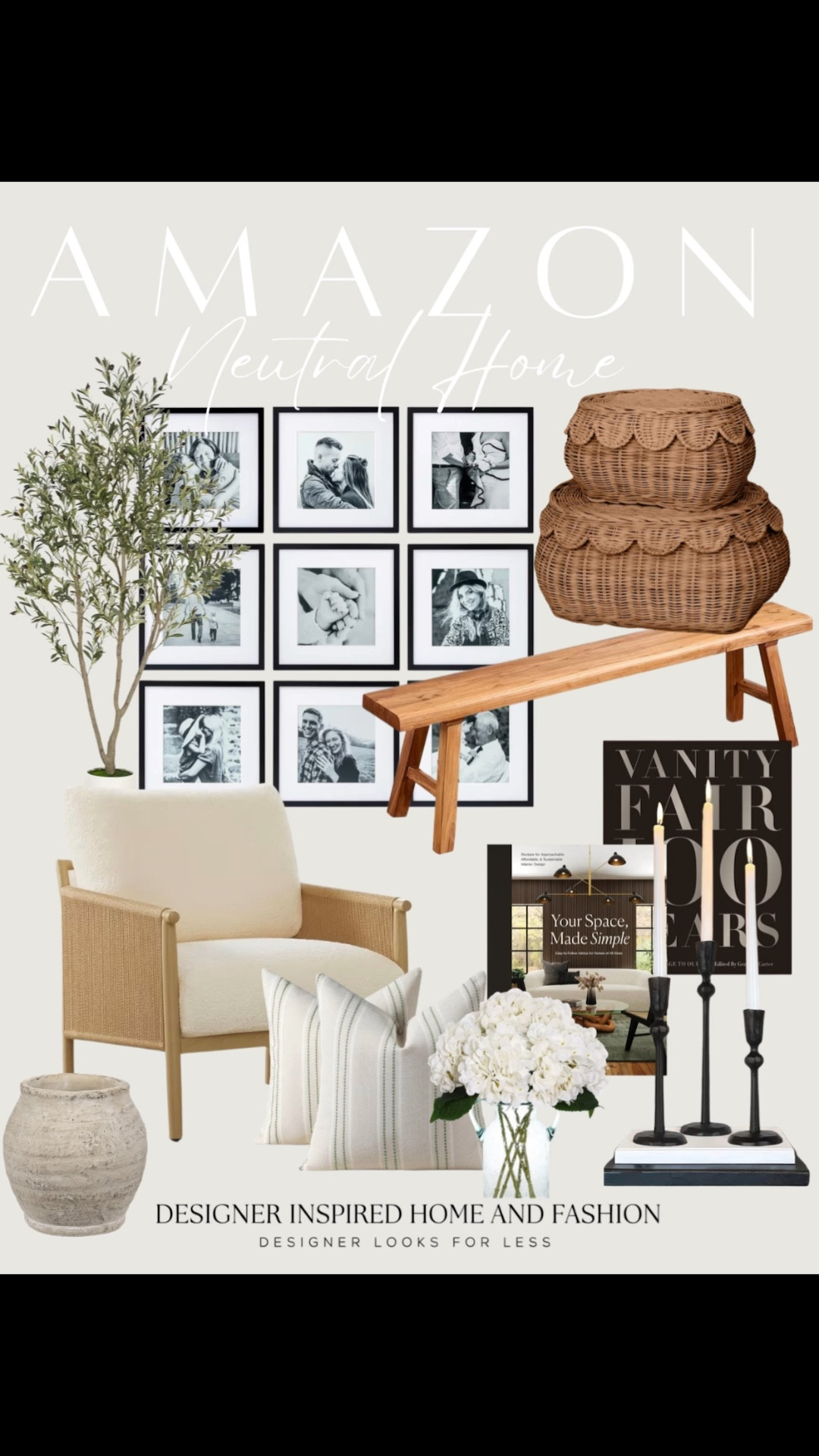 Amazon neutral home furniture and decor 

#LTKHome