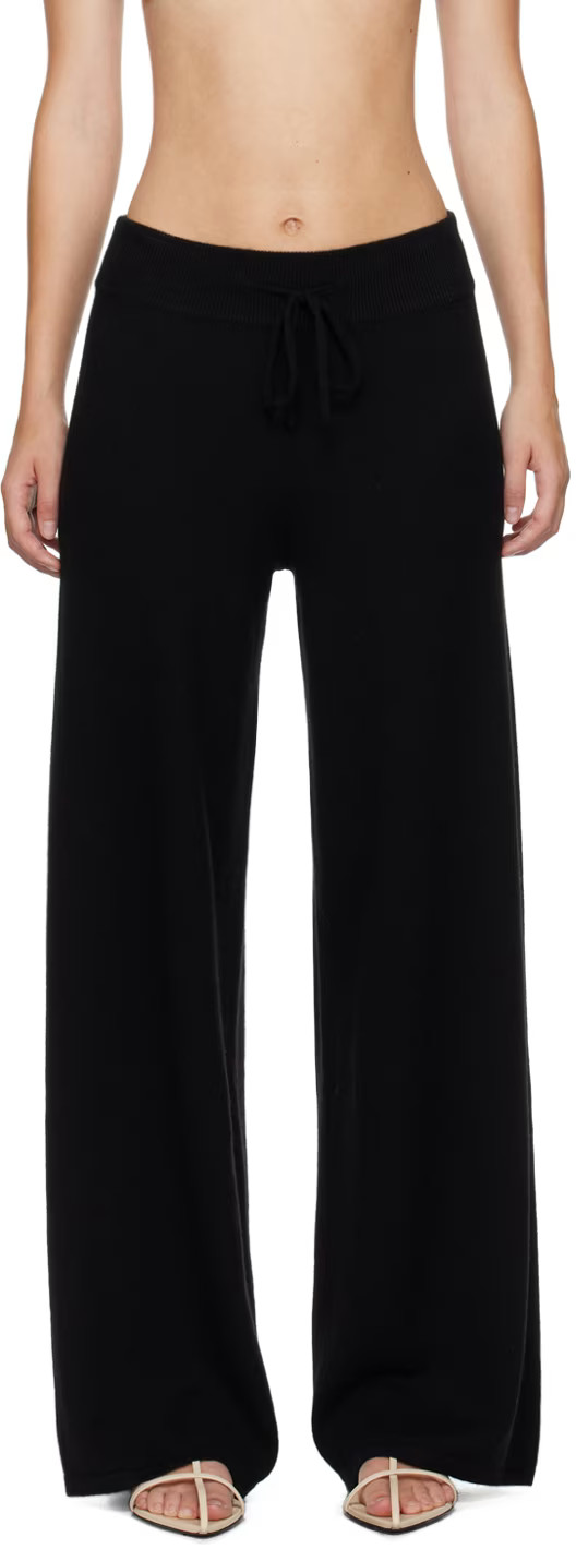 Black Sofi Lounge Pants | SSENSE