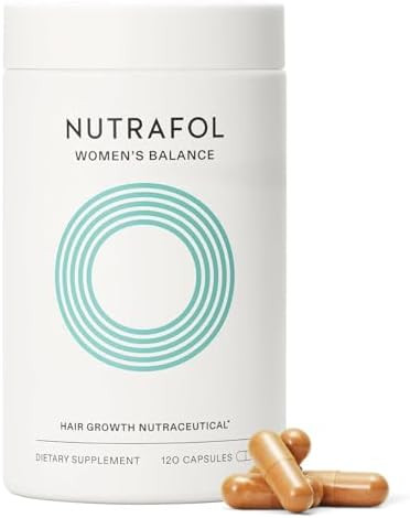 Nutrafol Women's Balance Hair Growth Supplements, Age 45+, 1-Month Bottle | Amazon (US)