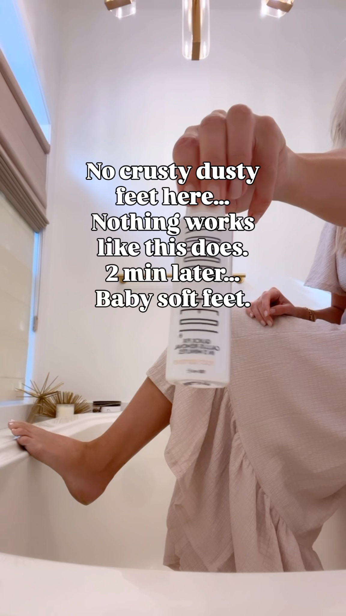 No crusty dusty feet here! 

#LTKselfcare