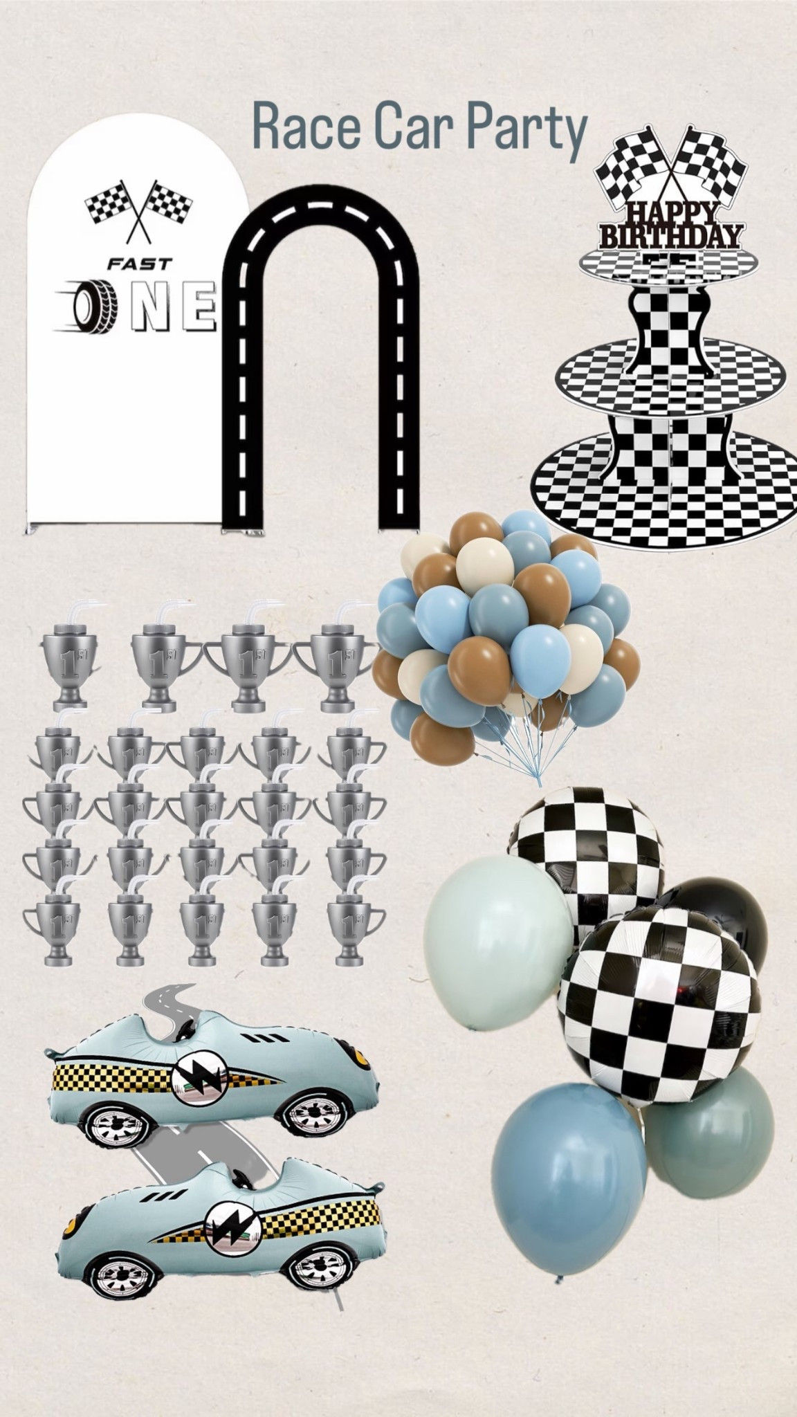 Race car party
Kids party
Party decor
Party ideas
Favors
Balloons

#LTKKids