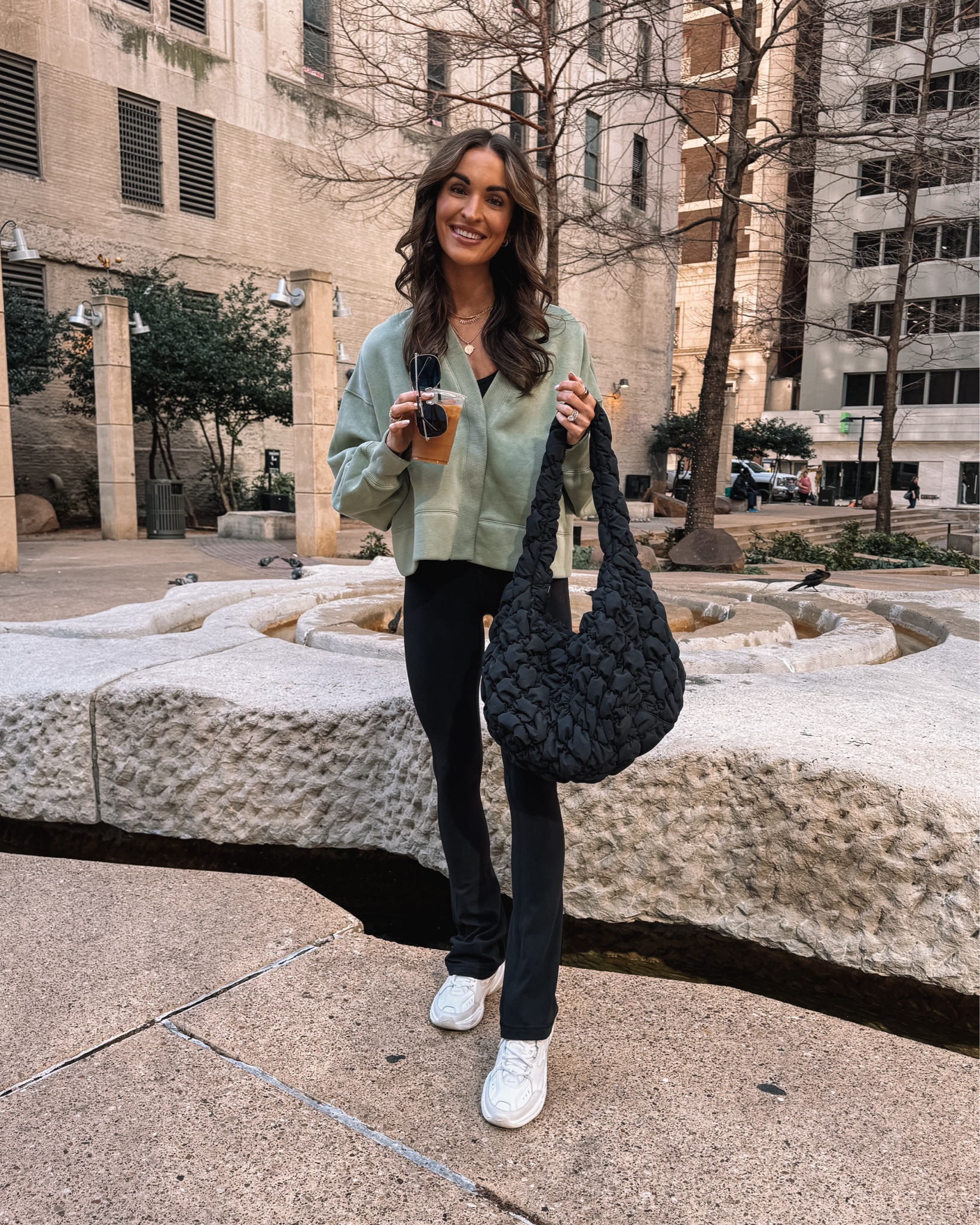 my favorite nike cardigan in green! 😍

#LTKfindsunder100